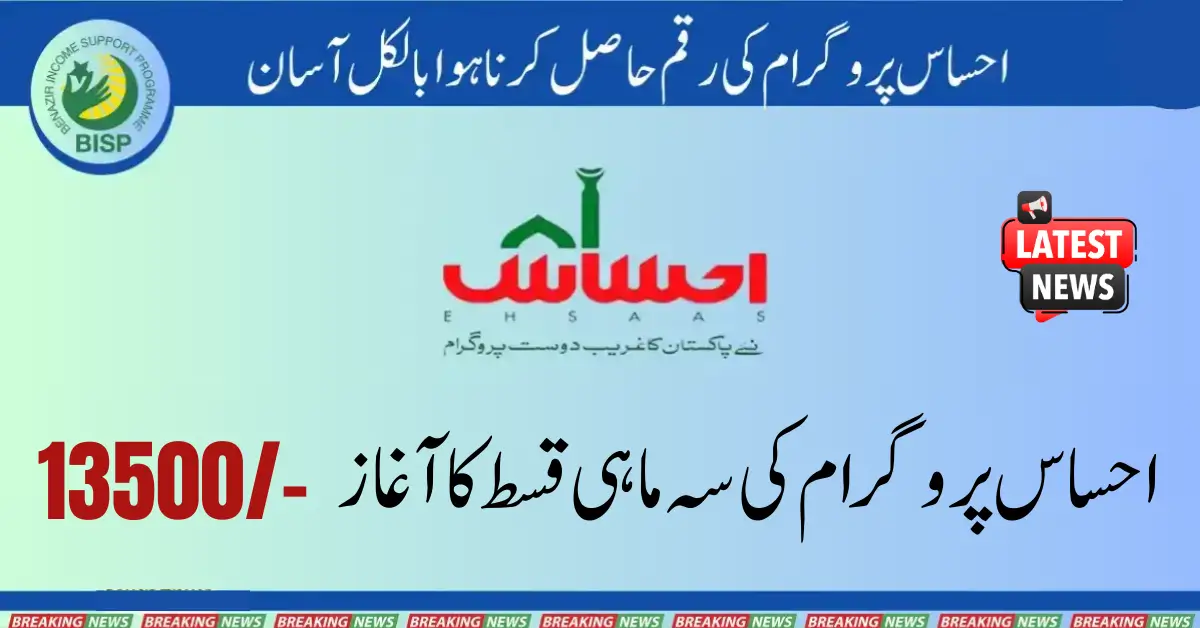 Ehsaas 8171 Web Portal Online Form Registration New Method